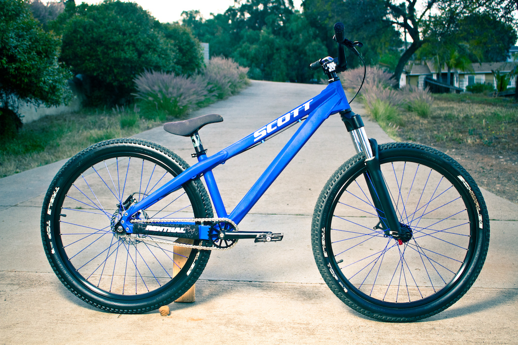 Plastidip bicycle blue black